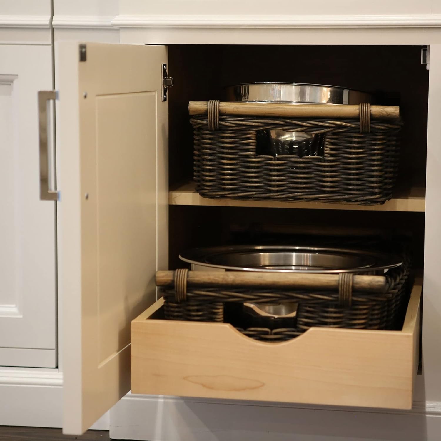 Beige Storage Basket - View 8
