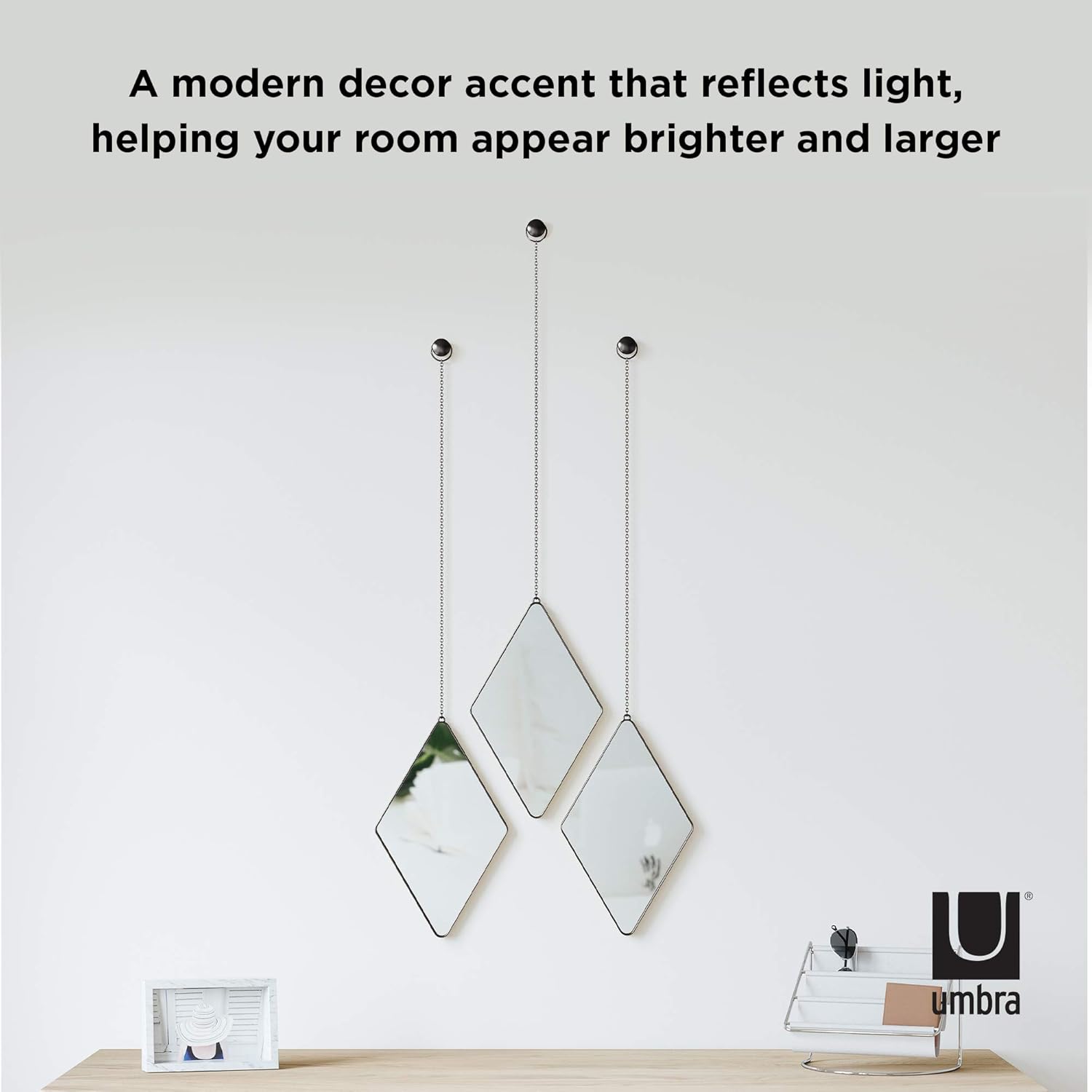 Beige Mirror — Set of 3 - View 3