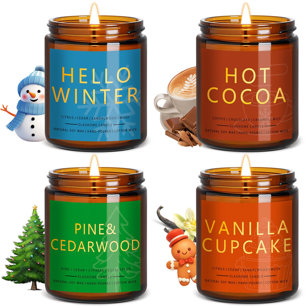 Soy Wood Scented Candle