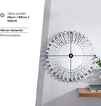 Round Modern Glass Wall Mirror — 23.6" - View 4