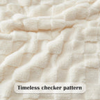 Beige Throw Pillow — 50" - View 5