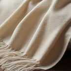Beige Throw Pillow - View 4