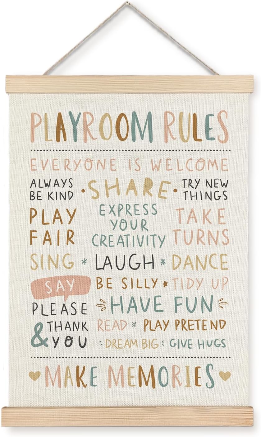 Boho Wall Art — 16" — Playroom