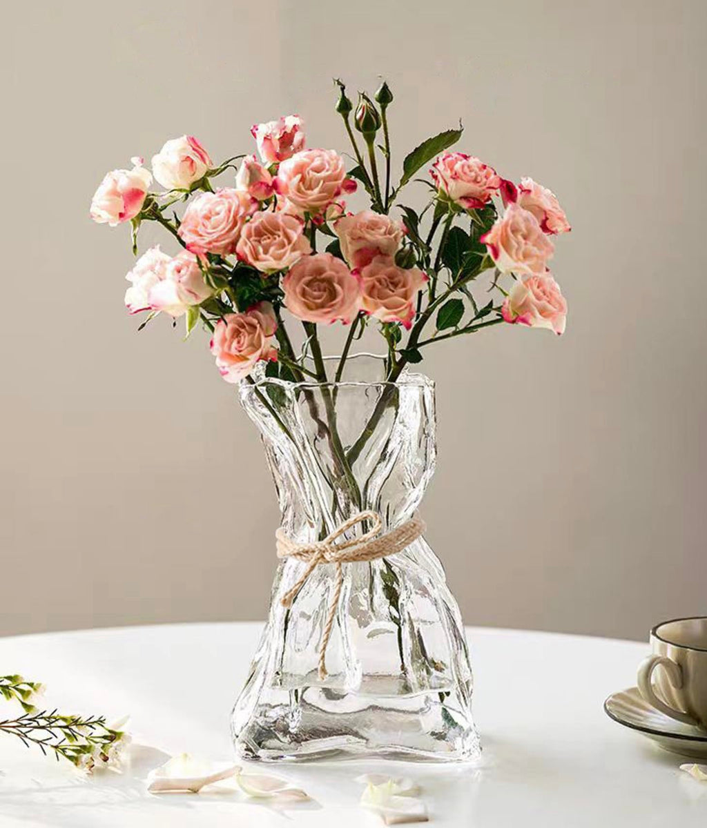 Modern Beige Flower Vase — 6"