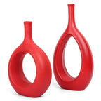 Modern Ceramic Decorative Vase — Set of 2