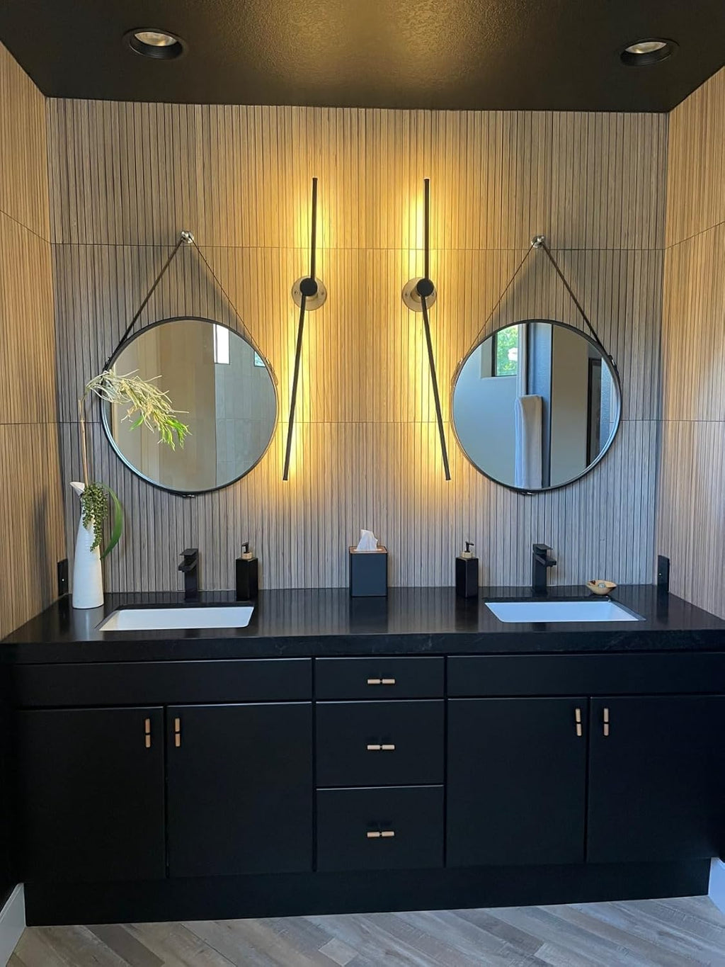 Round Glass Wall Mirror — 20" - View 8