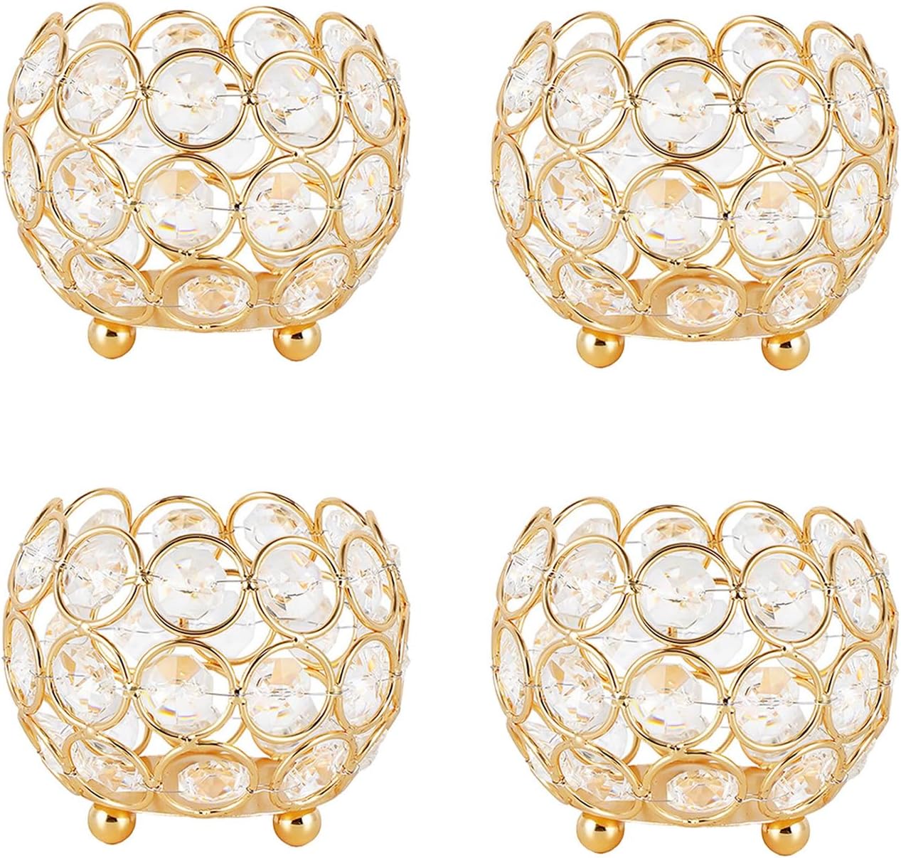 Luxe Gold Candle — Set of 12 — Gold