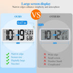 Battery Operated Wall Clock — 15.2" - View 8