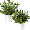 Farmhouse Faux Plant — Set of 2
