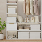 Beige Storage Bin — 2x7 - View 2