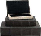 Velvet Luxe Beige Storage Basket - View 6