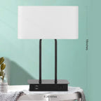 Dimmable Modern Beige Desk Lamp - View 7