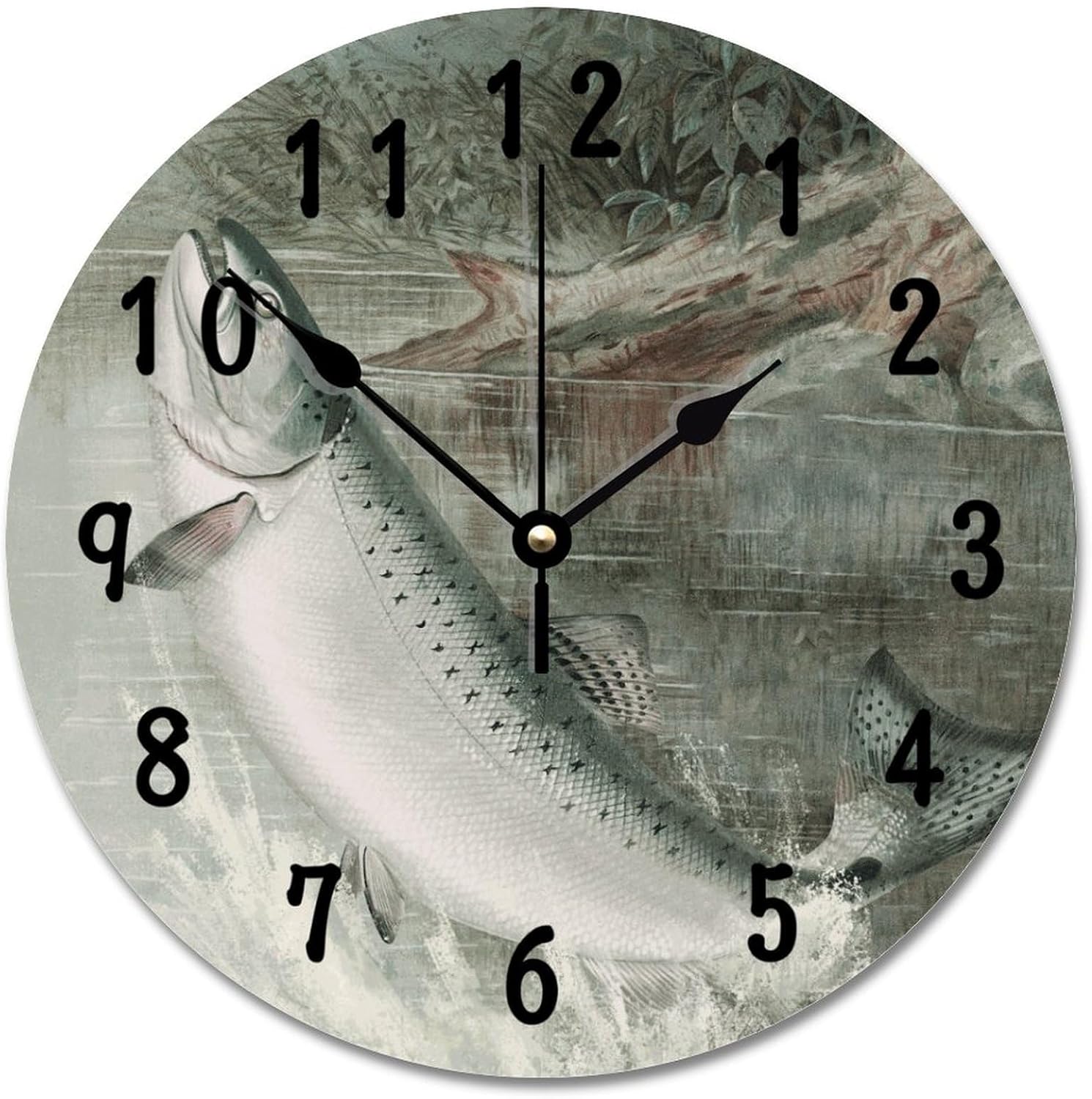 Battery Operated Farmhouse Wood Wall Decor — 10" — 10x10 in