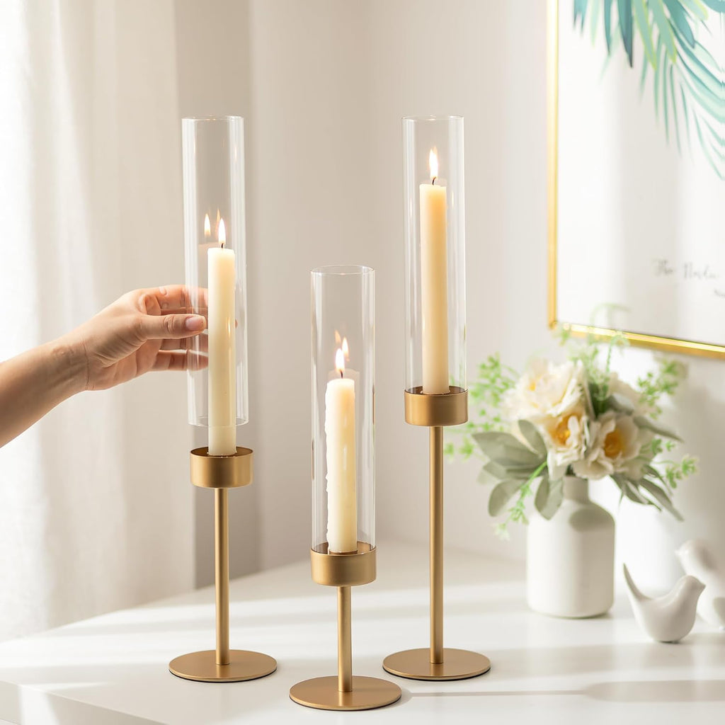 Luxe Glass Candle — Set of 3 - View 2