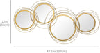 Luxe Metal Mirror — 42.3" - View 7
