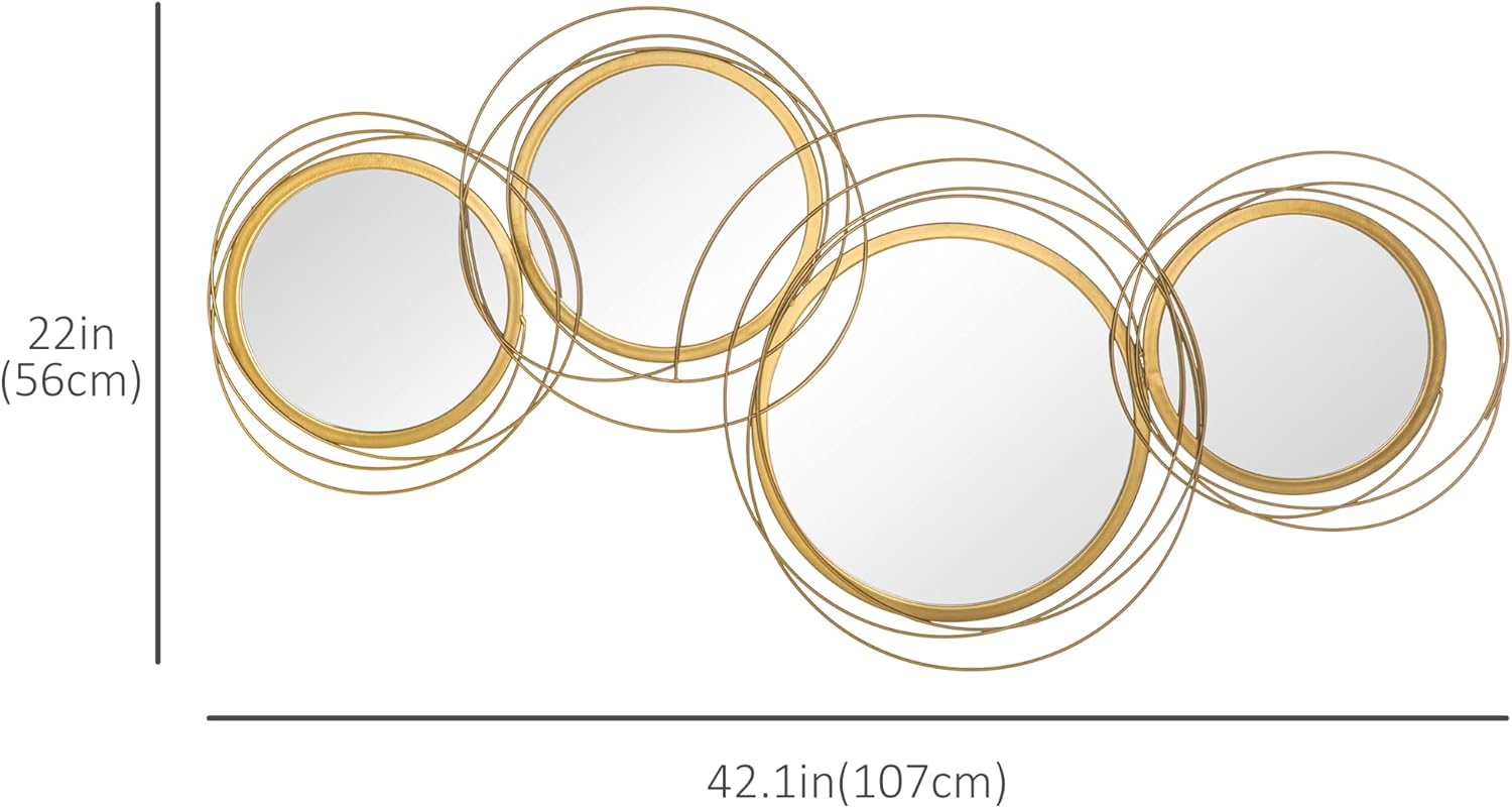 Luxe Metal Mirror — 42.3" - View 7