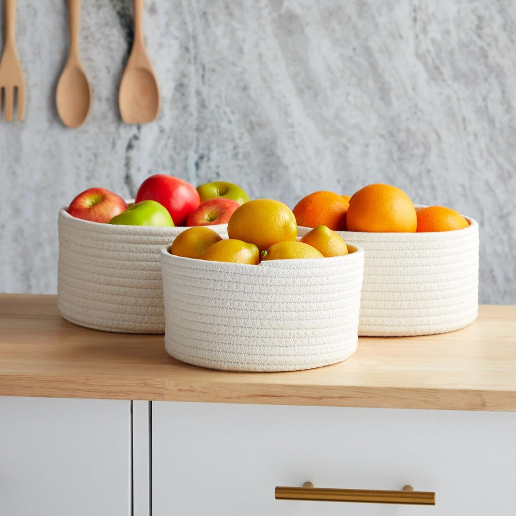 Round Metal Storage Bin — 9x9 - View 3