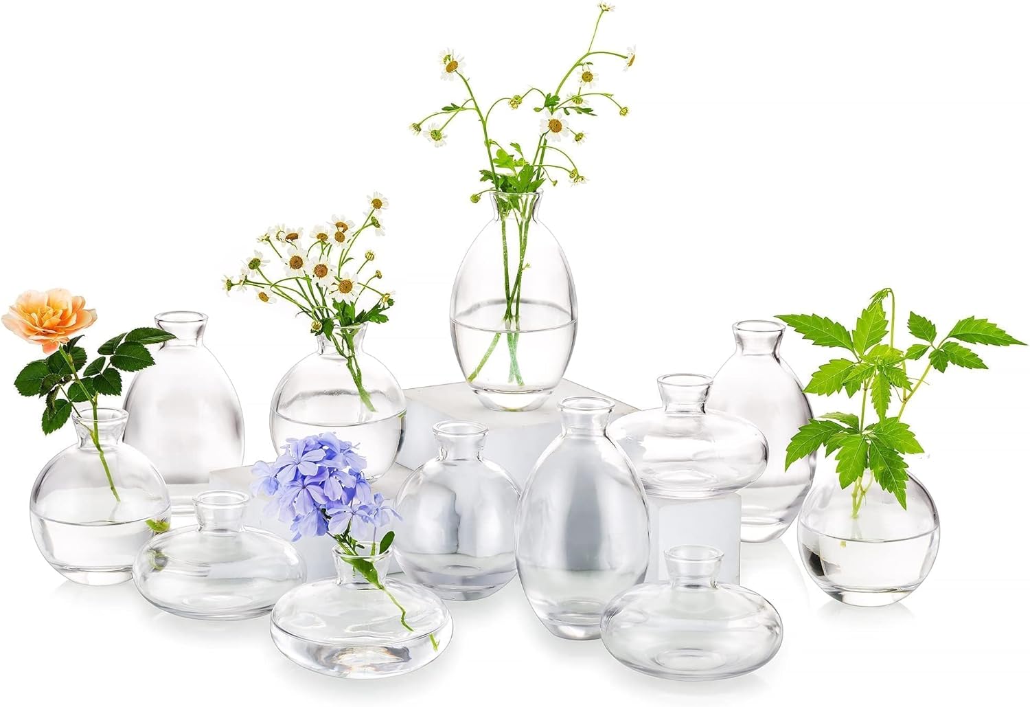 Vintage Modern Gold Vase — 4 Sets