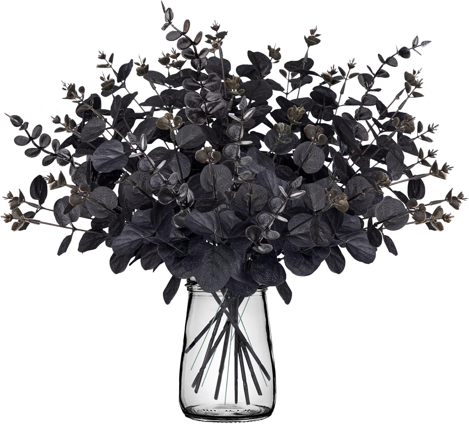 Fabric Artificial Plant — Black
