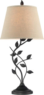 Farmhouse Fabric Table Lamp — 31" - View 9