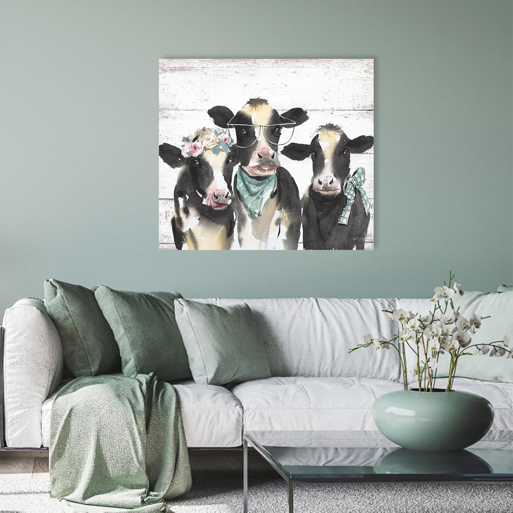 Farmhouse Metal Canvas Wall Art — 24" - View 6