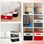Linen Beige Storage Bin - View 4