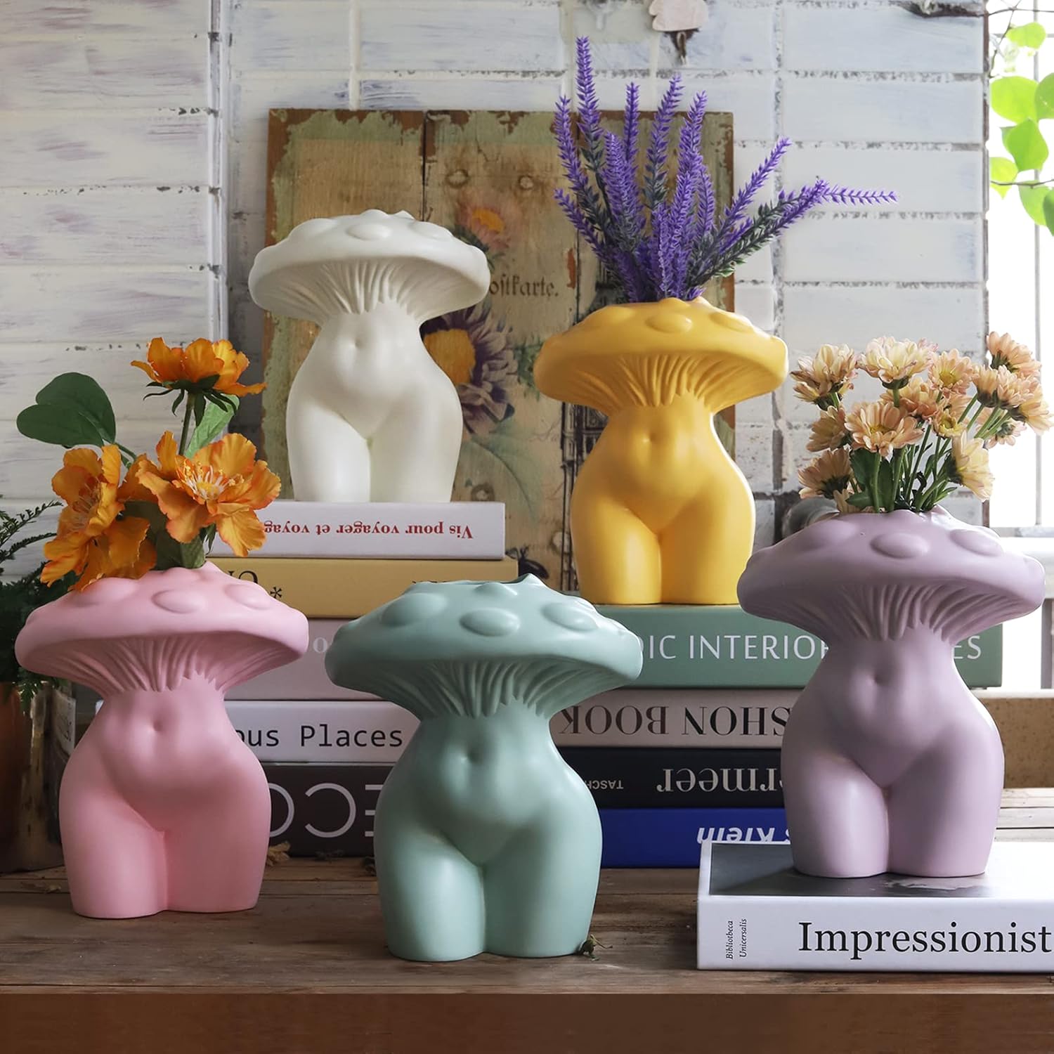 Boho Gold Vase - View 2