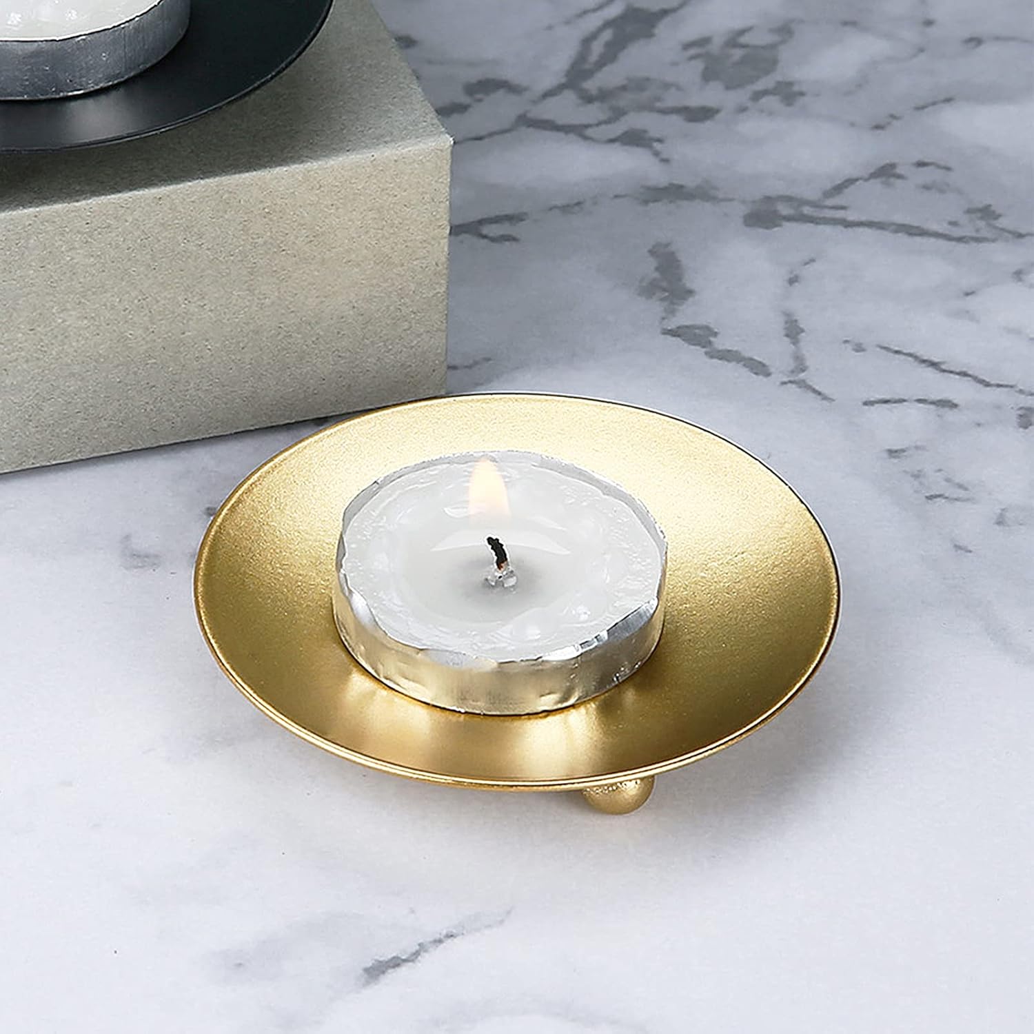 Luxe Gold Candle — 78" - View 5