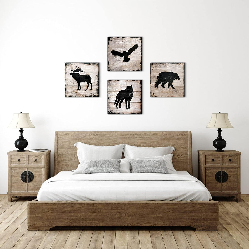 Farmhouse Black Wall Decor — 16" - View 2