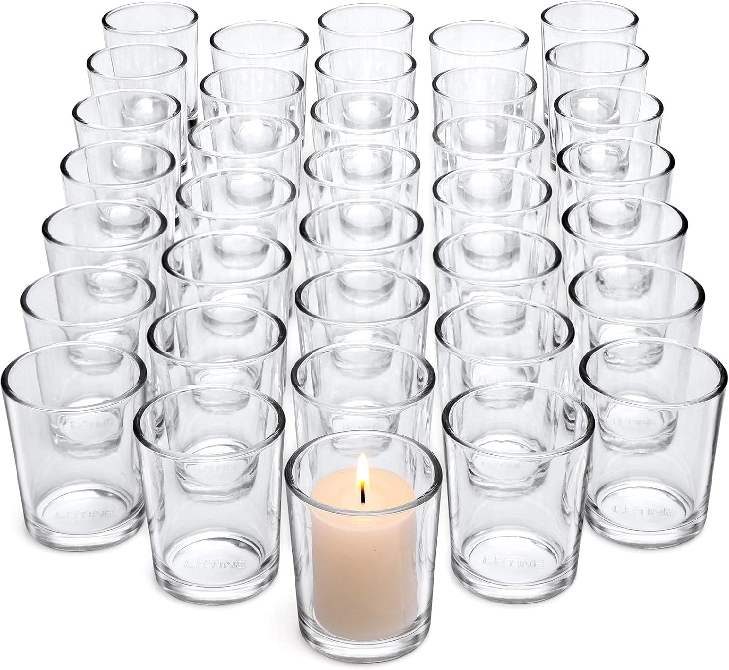 Metal Candle — Clear