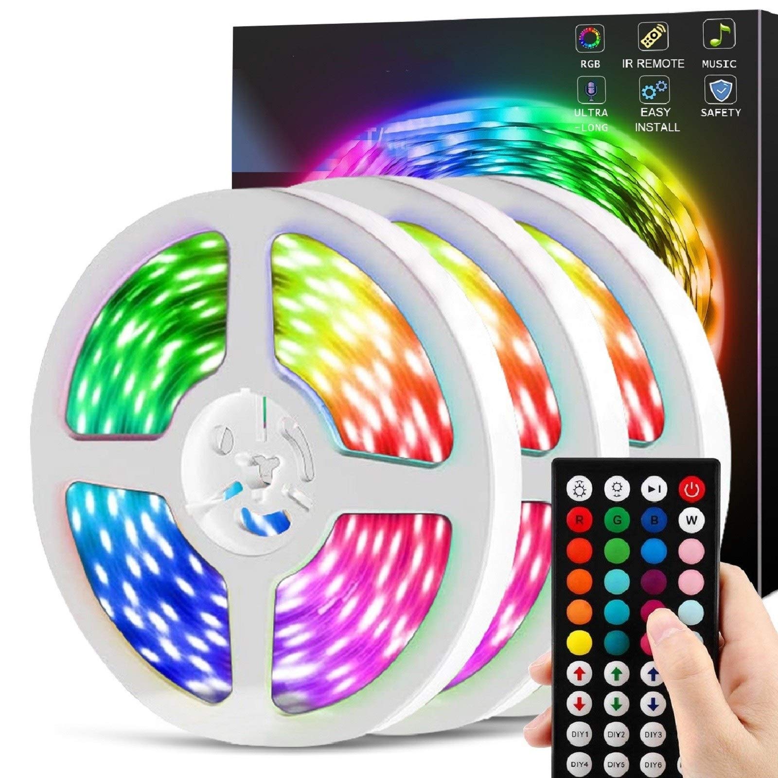 Color Changing Metal LED Strip Lights