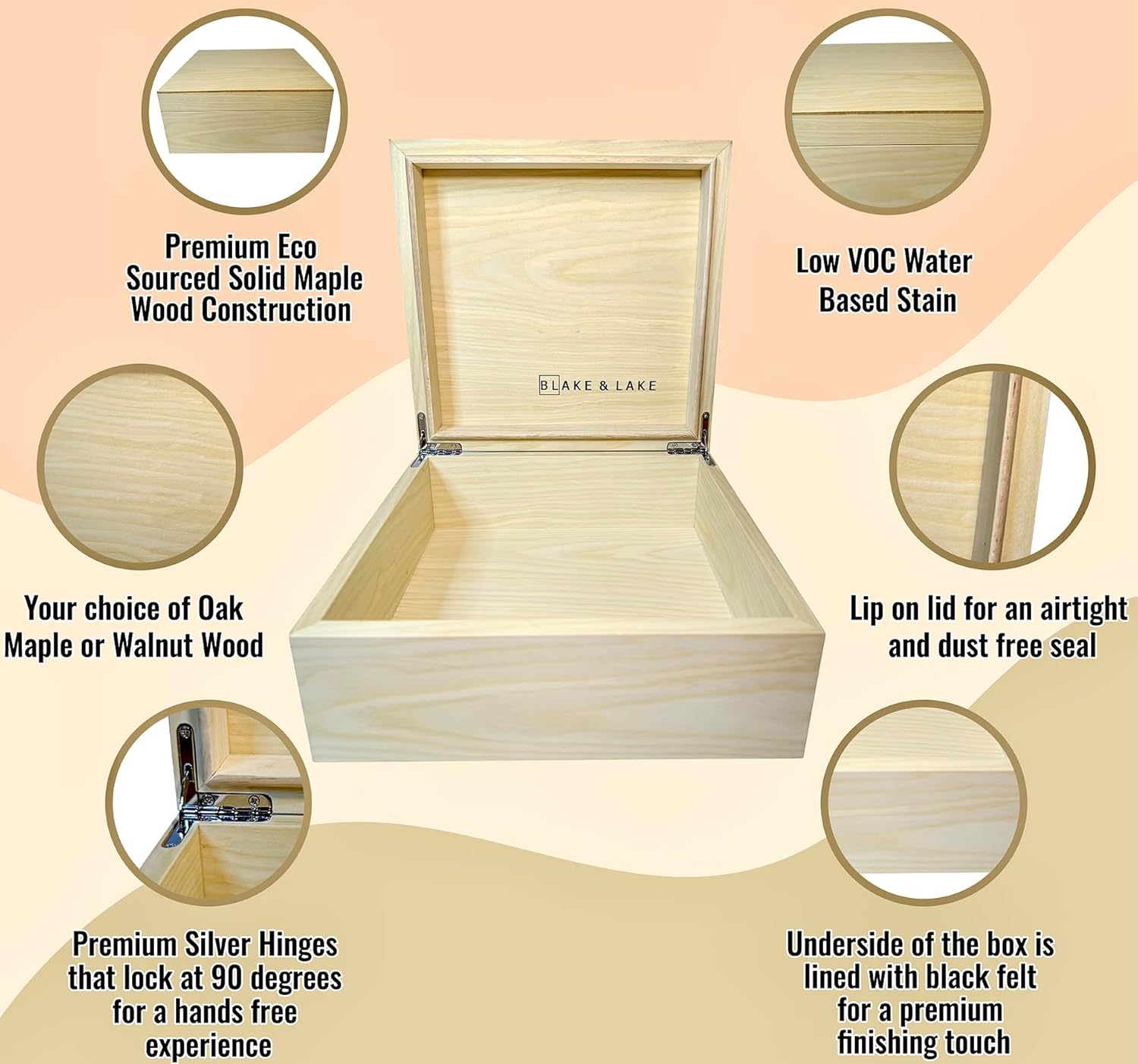 Wood Storage Basket - View 2