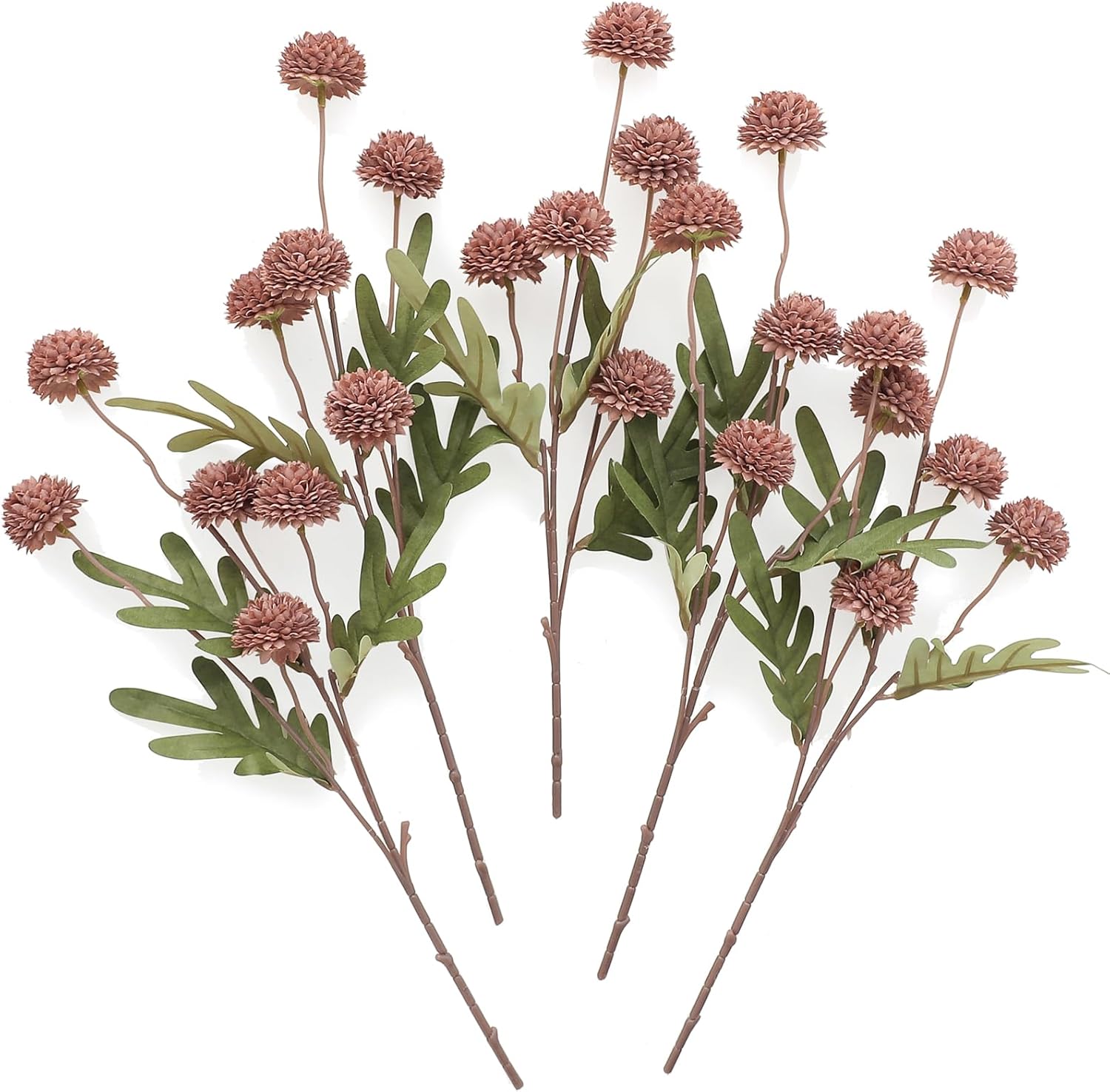 Beige Artificial Flowers — Dusty Rose