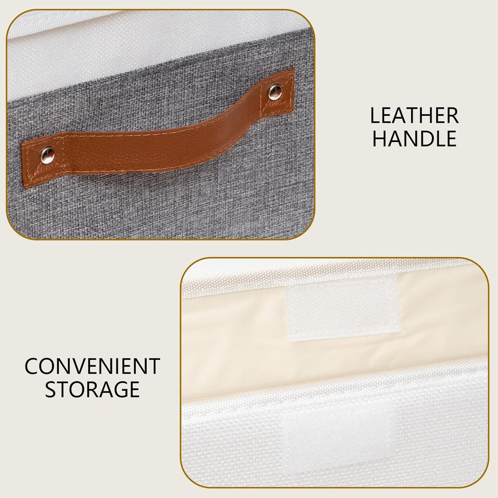 Linen Beige Basket — 15.0" - View 7