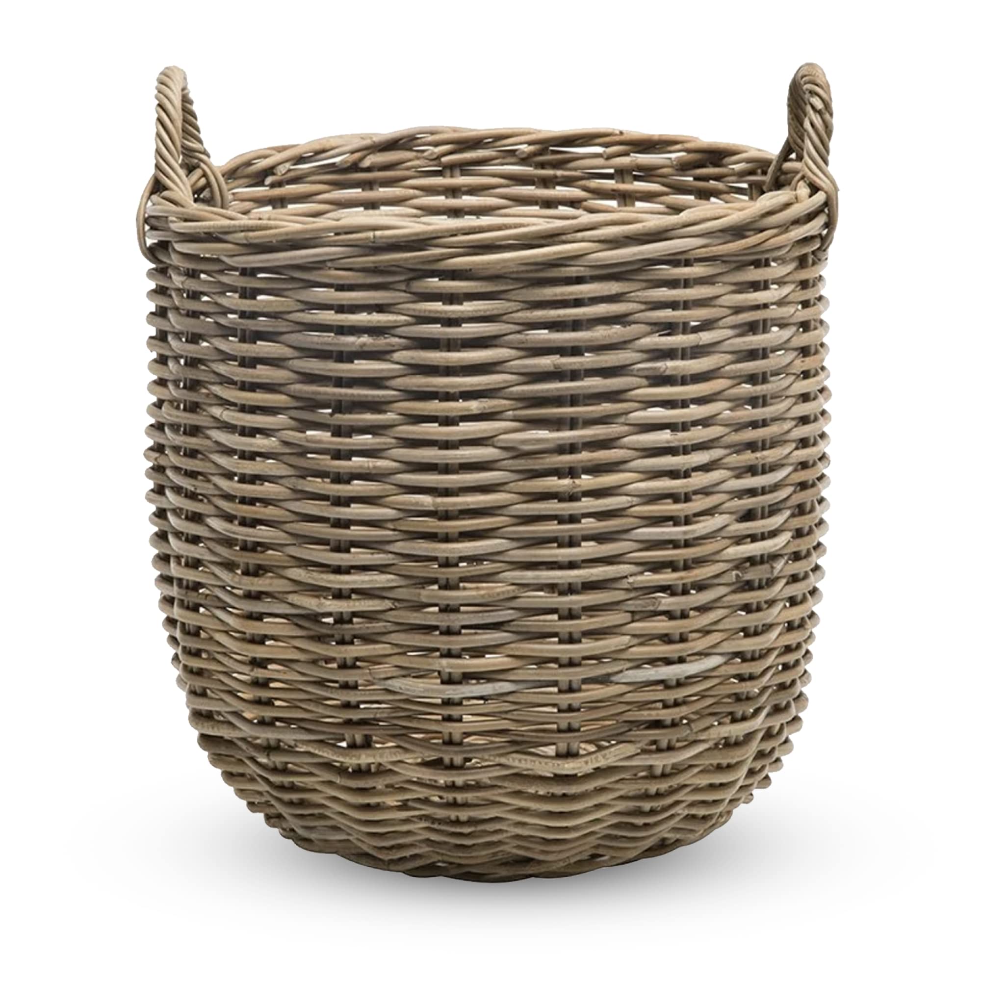 Handwoven Boho Rattan Storage Basket