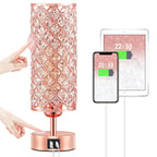 Dimmable Luxe Black Bedside Lamp