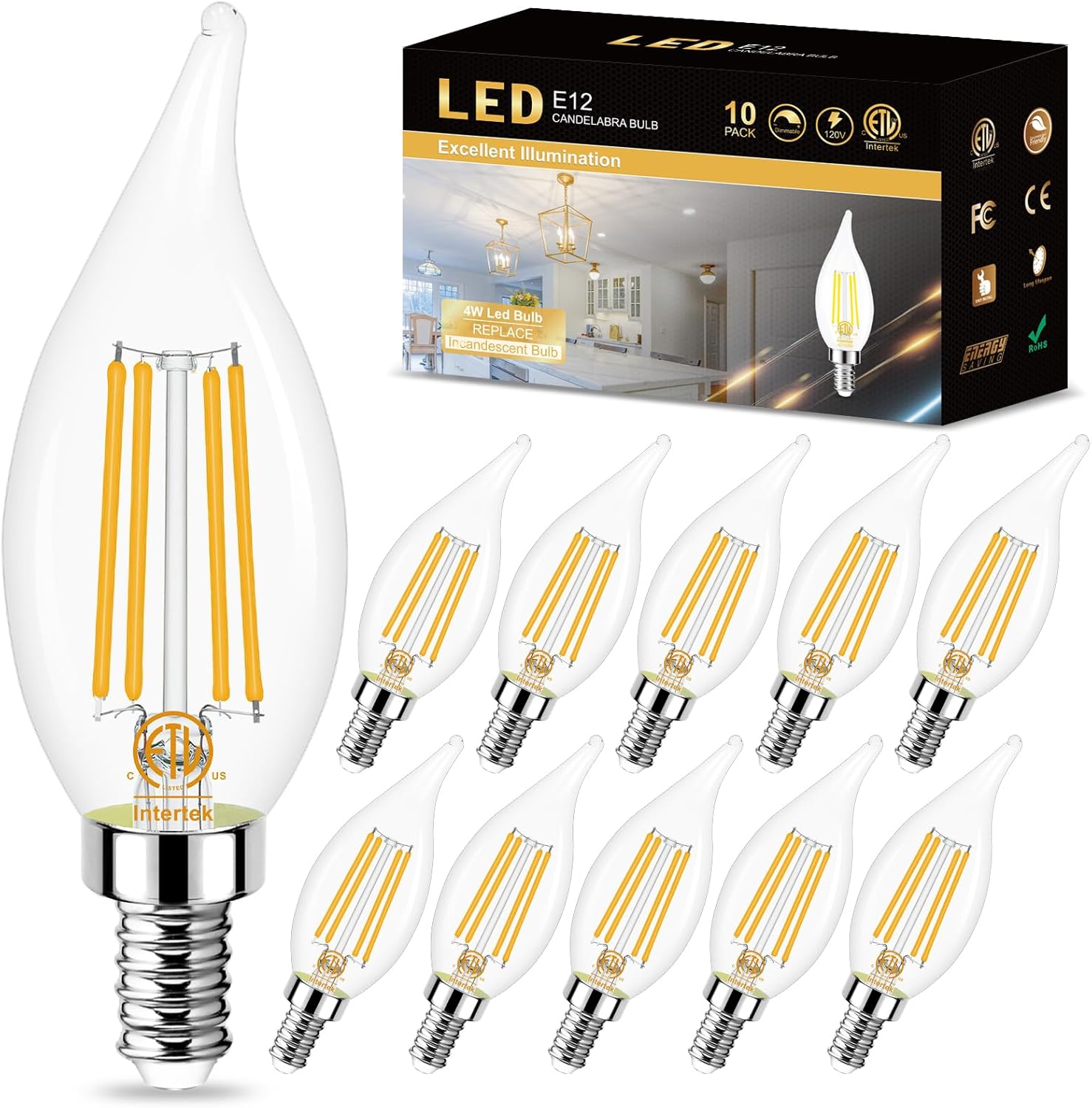 Dimmable Beige Smart Bulb — Set of 1 — 3000k Warm White