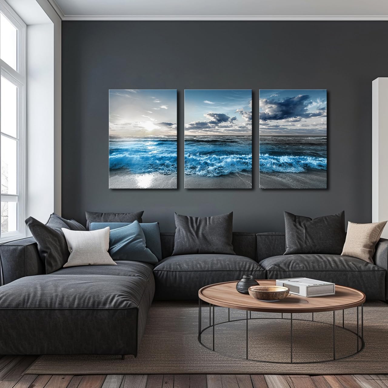 Framed Farmhouse Metal Wall Art — 24" - View 2