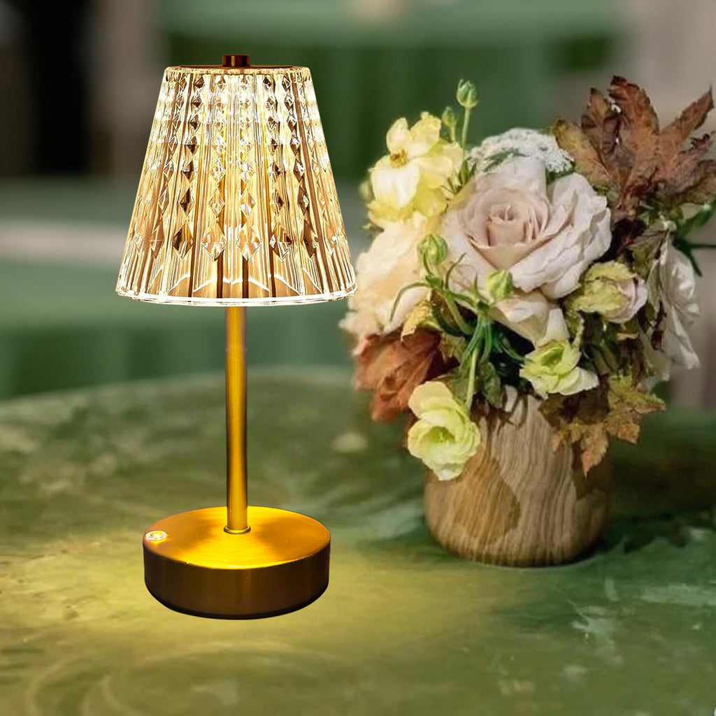 Cordless Luxe Black Table Lamp