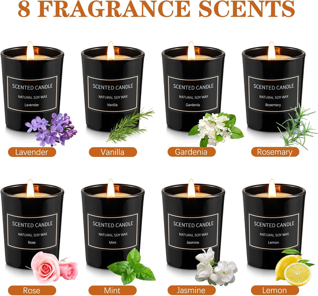 Scented Black Candle - View 2