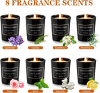 Scented Black Candle - View 2