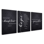 Framed Wall Art — Set of 3