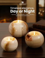 Luxe Black Candle — 4" - View 3