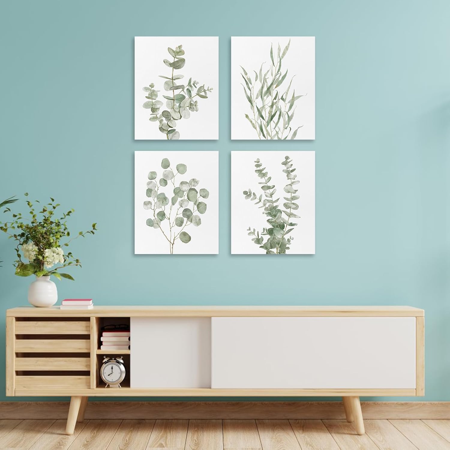 Boho Beige Framed Wall Art — 12" - View 2