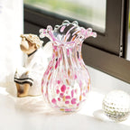 Modern Blue Flower Vase — 5" - View 5