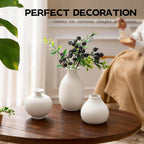 Boho Black Vase — Set of 12 - View 2