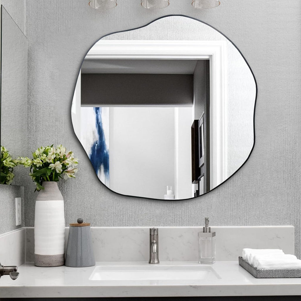 Black Wall Mirror — 35" - View 8