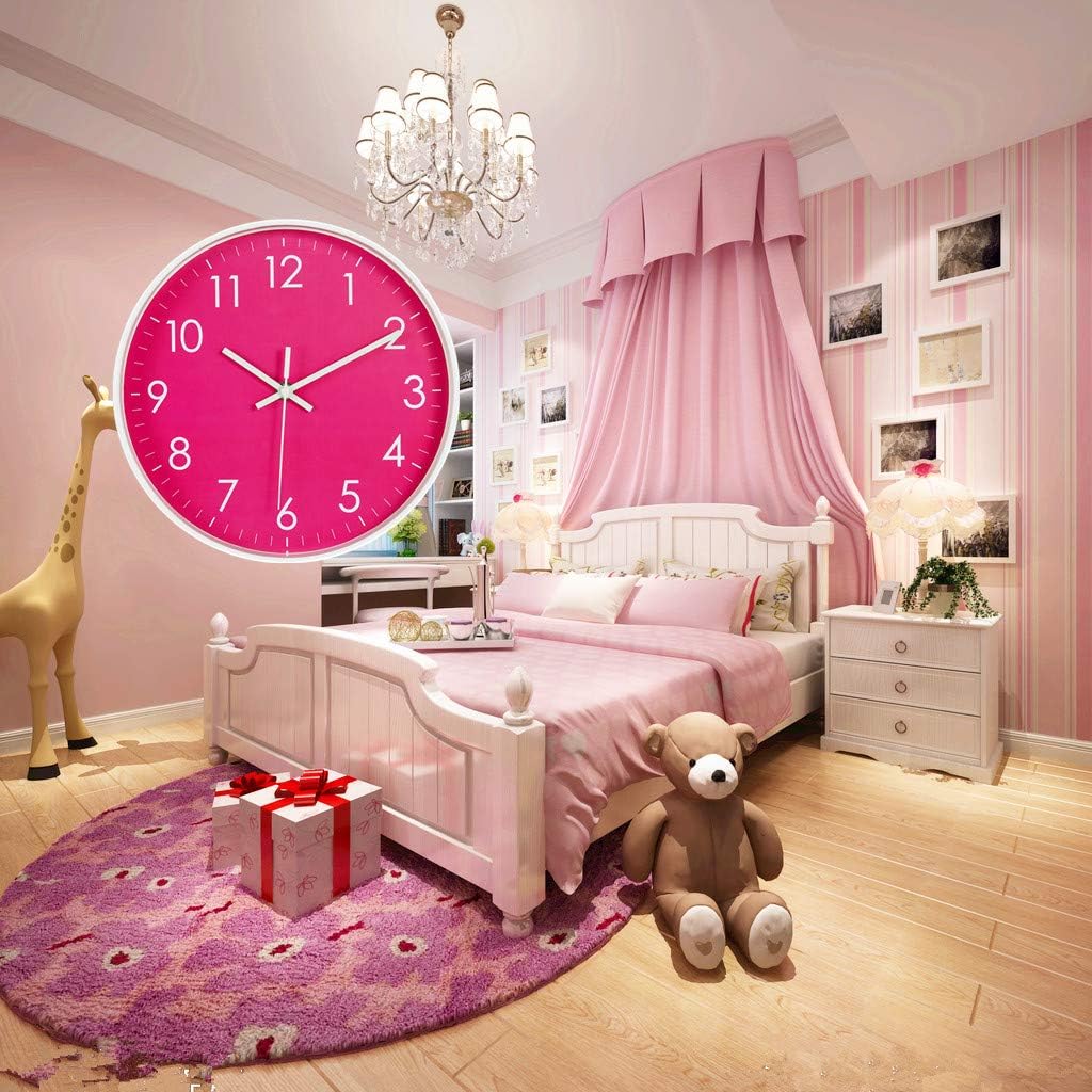 Battery Operated Modern Green Wall Clock - View 5