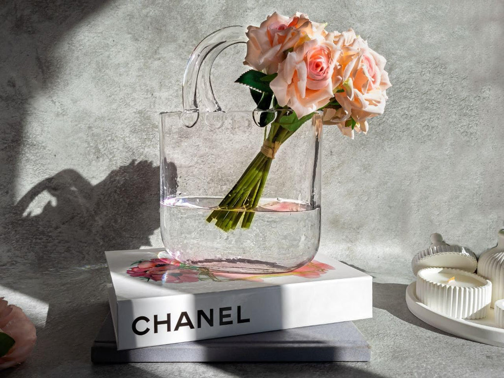 Blue Flower Vase — 10" - View 7