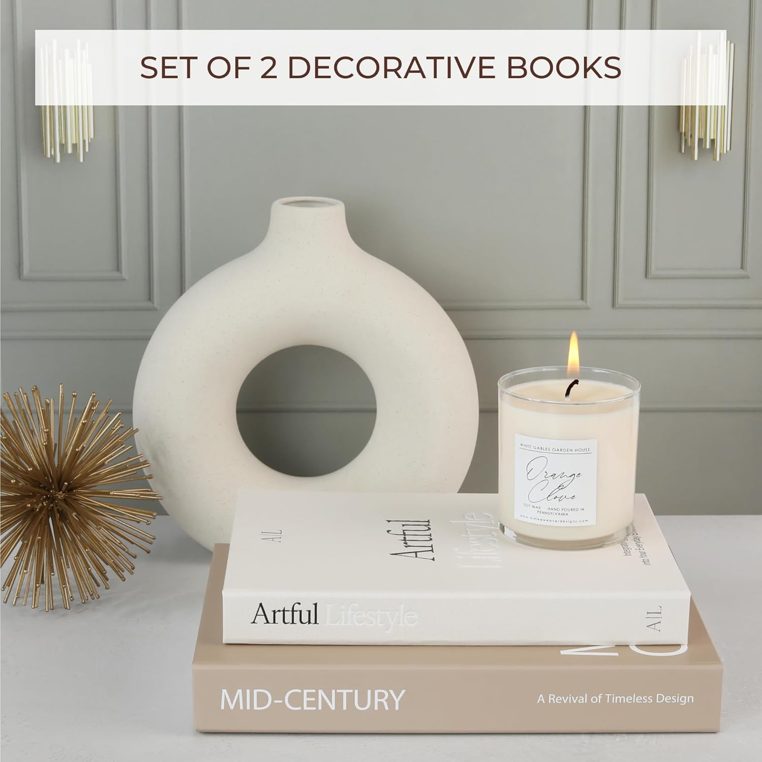 Modern Beige Storage Basket — Set of 2 - View 2